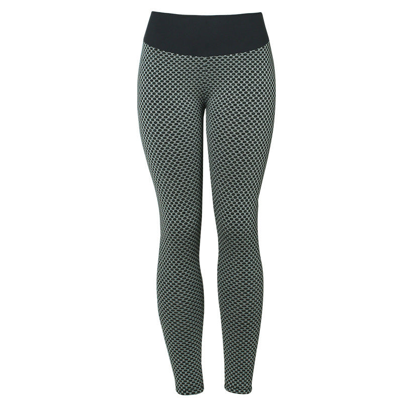 Plaid Fitness Women's Seamless Pants