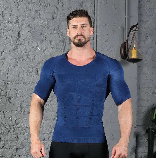 Male Chest Compression T-shirt