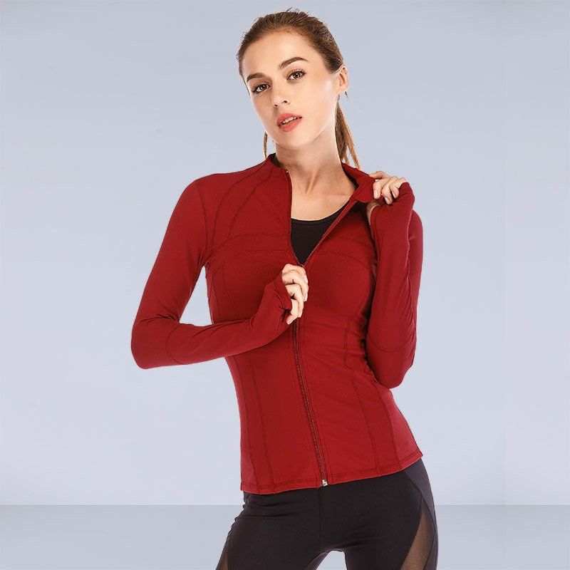 Professional Long-sleeved Women's Fitness Clothes